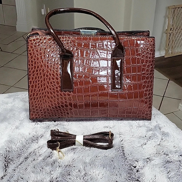NWOT‎ Brown Handbag - Picture 1 of 7